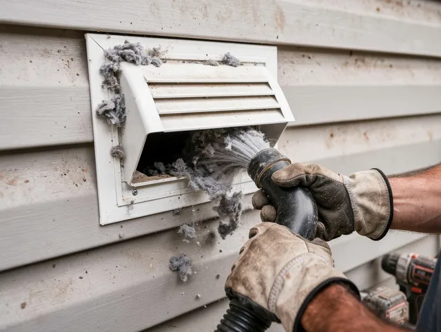 Professional dryer vent cleaning by La Habra Dryer Vent Cleaning in La Habra