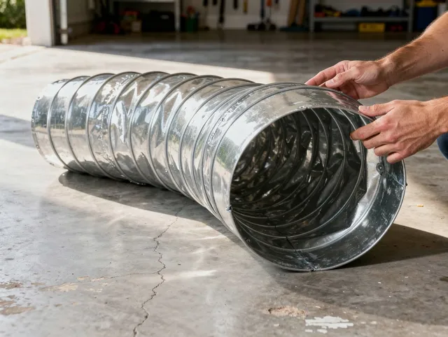 La Habra Dryer Vent Cleaning specialist using advanced equipment for thorough duct cleaning in La Habra