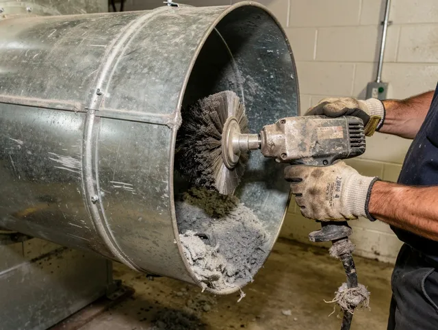 Industrial-grade dryer vent cleaning by La Habra Dryer Vent Cleaning in La Habra